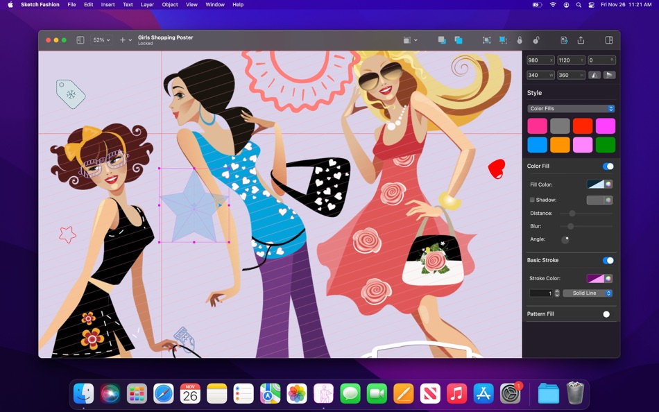 #6. Sketch Fashion (macOS) 由: Splash Colors