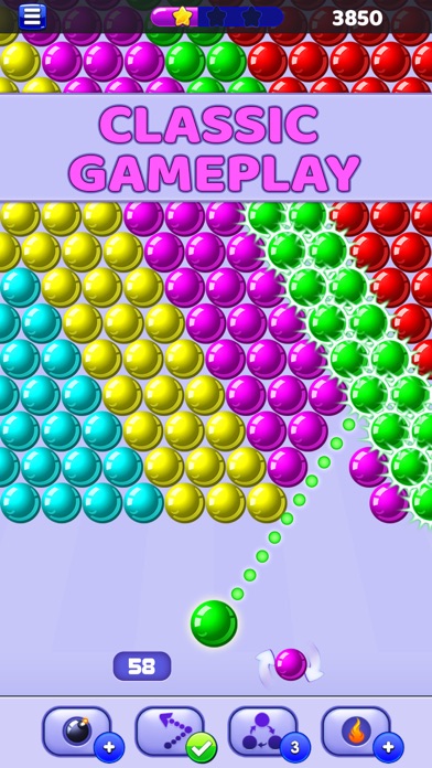 Screenshot #1 pour Bubble Shooter– Pop les bulles