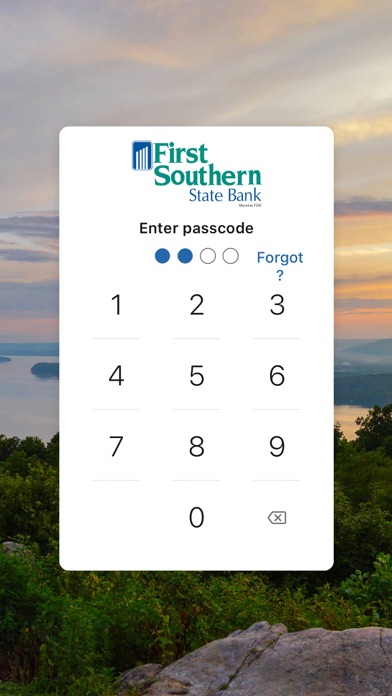 First Southern State Bank Screenshot