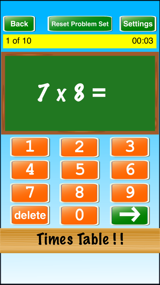 #3. Times Table ! ! (iOS) 由: Horizon Business, Inc.