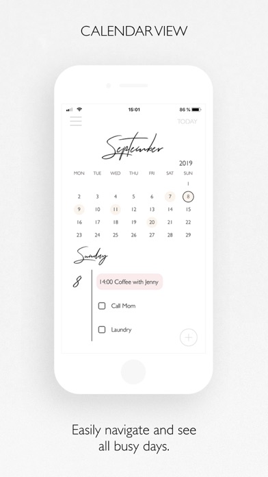 Screenshot #3 pour PLANBELLA - Planner App