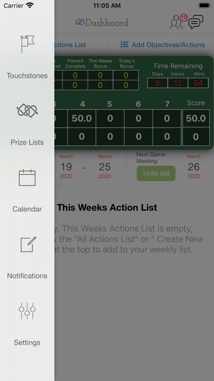 The Game App - Motivation Tool