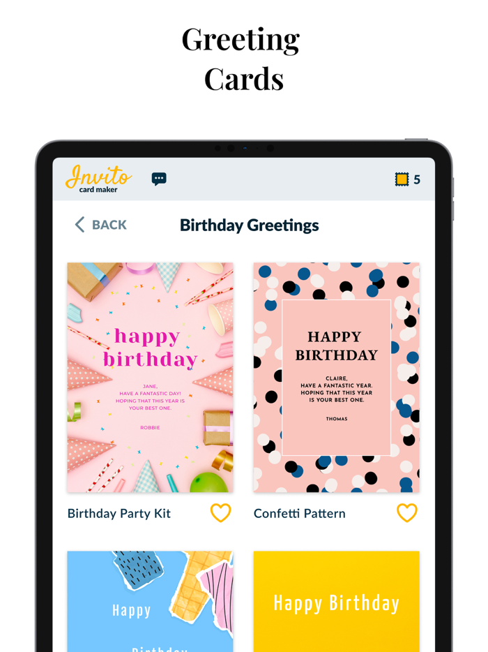 Invitation Maker Party Cards