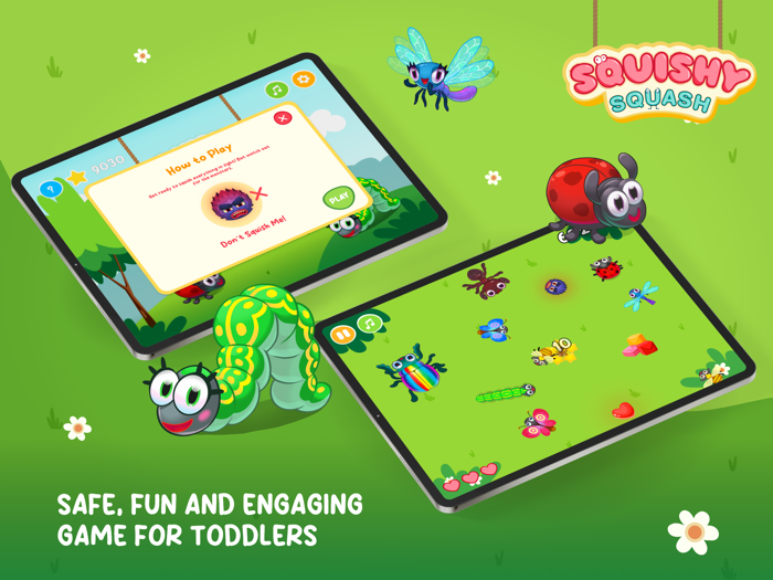 Squishy Squash Toddler Game