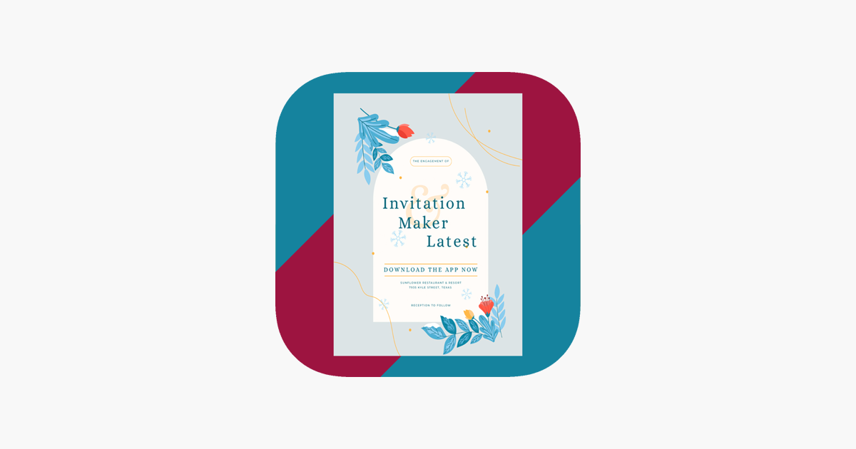 Invitation Maker Latest on the App Store Invitation Maker Latest on the App Store
