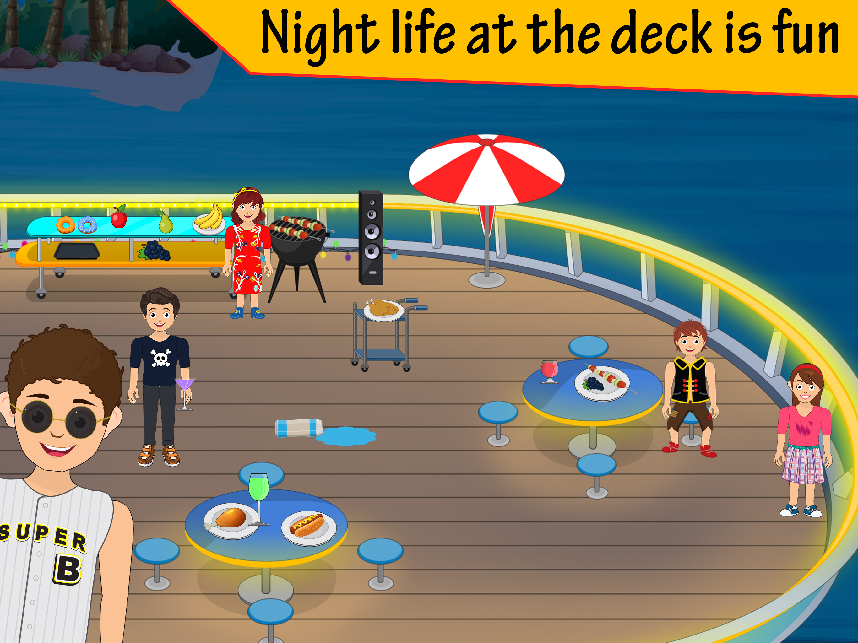 Pretend Play Cruise Trip screenshot 14