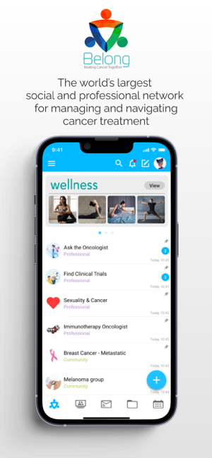 ‎BELONG Beating Cancer Together Screenshot