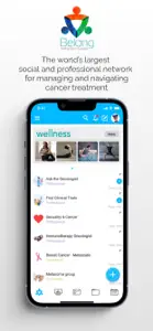 BELONG Beating Cancer Together screenshot #1 for iPhone