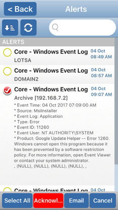 PA Server Monitor for iPhone screenshot 4