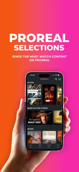 Game screenshot Proreal- Movies,Live TV & More hack