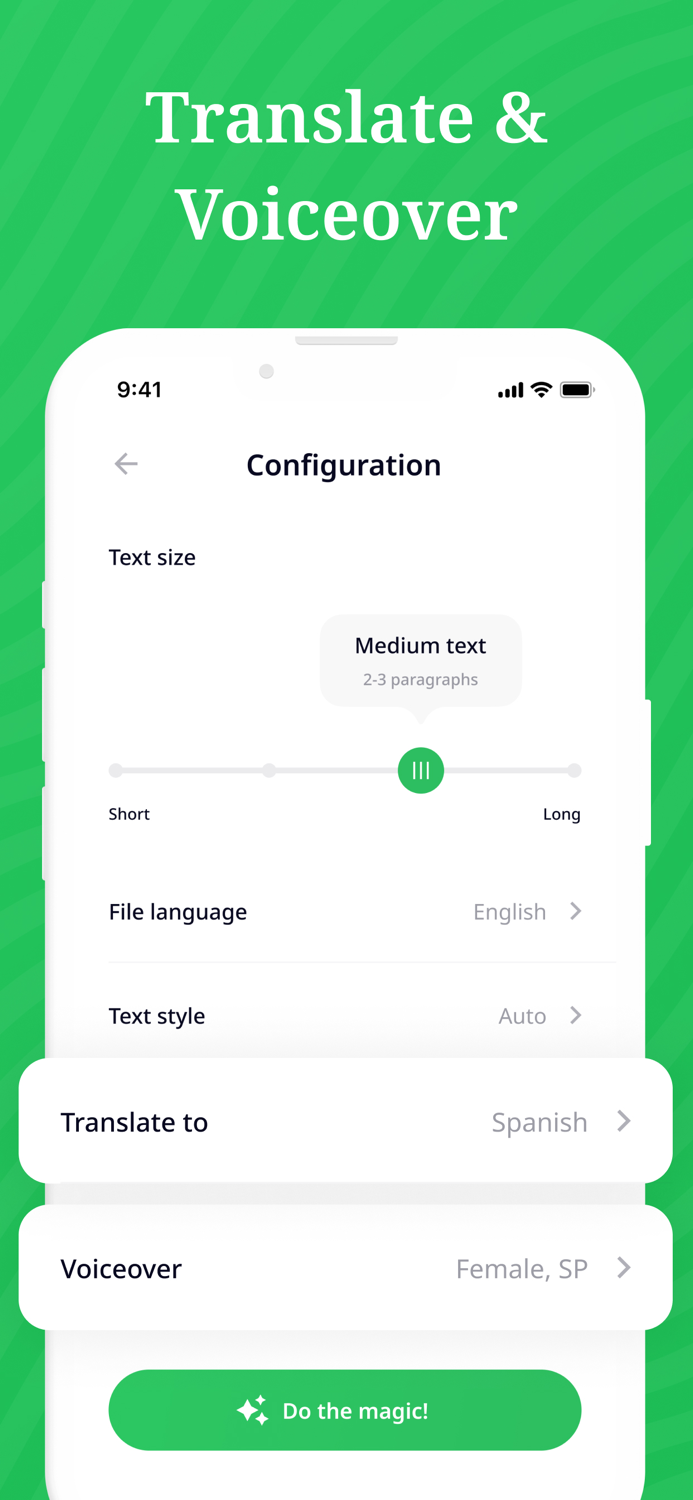 Shortly AI. Summarize any file