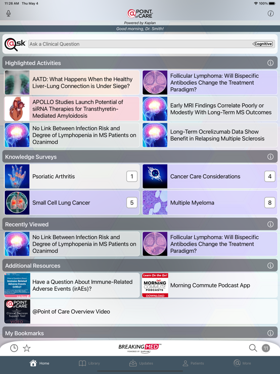 Screenshot #4 pour Point of Care Suite