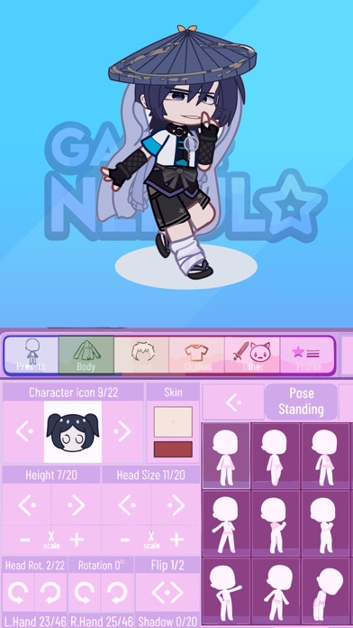Gacha nebula & Nox dress up Screenshot