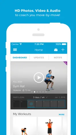 Game screenshot Workout Trainer: fitness coach hack