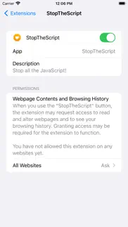 stopthescript iphone screenshot 2