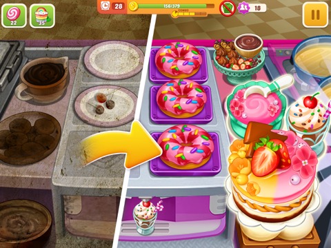 Crazy Kitchen: Cooking Gamesのおすすめ画像5