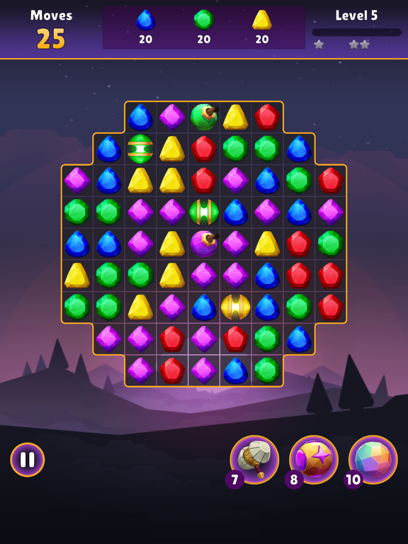 Screenshot #5 pour Diamants magiques - Match3