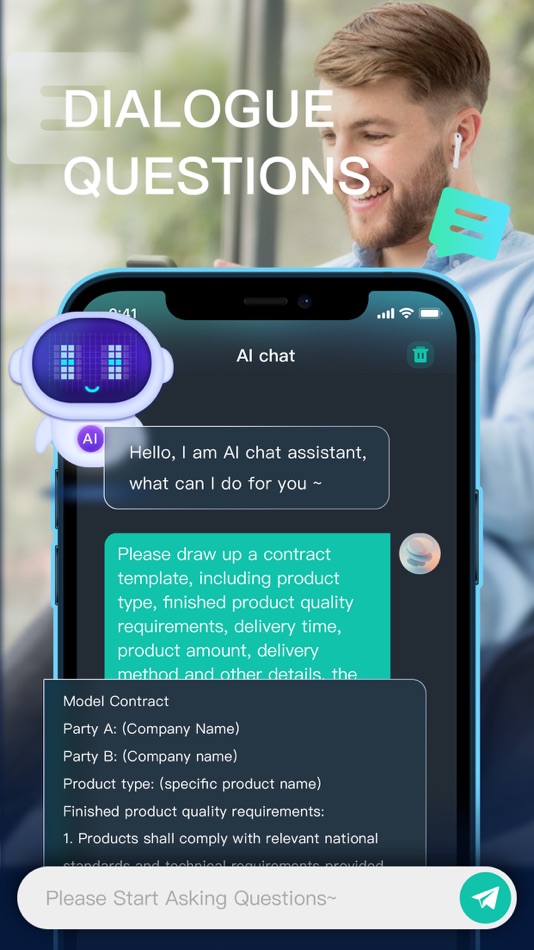 #1. Chat AI-Answer anything (iOS) 由: 岩 李