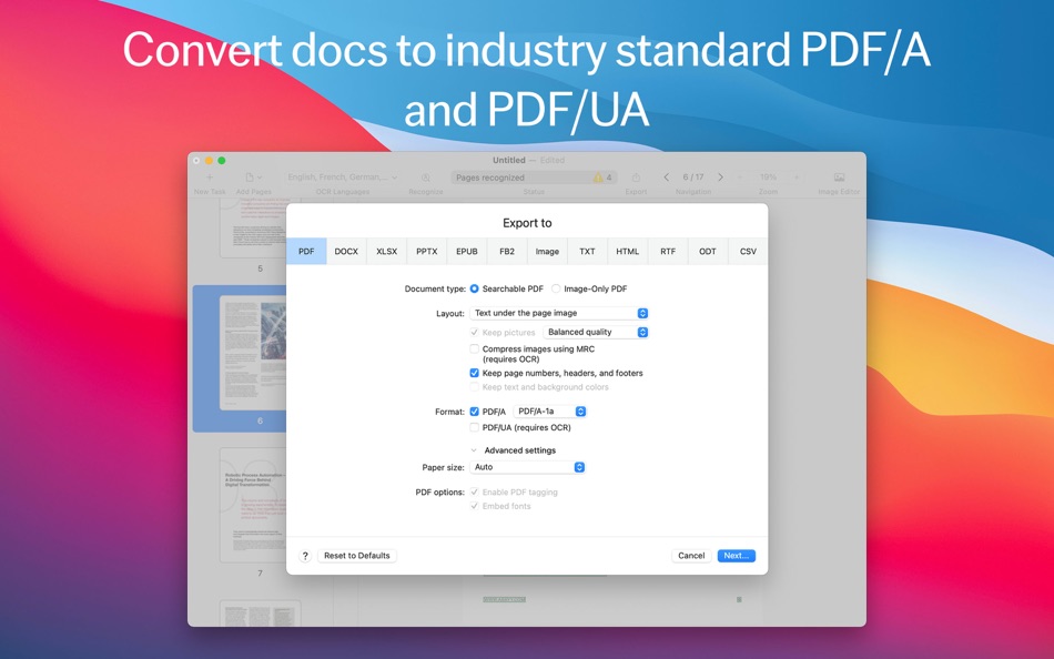 #8. FineReader PDF: OCR Converter (macOS) 由: ABBYY USA Software House Inc