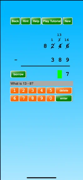 Game screenshot Subtraction School ! ! hack
