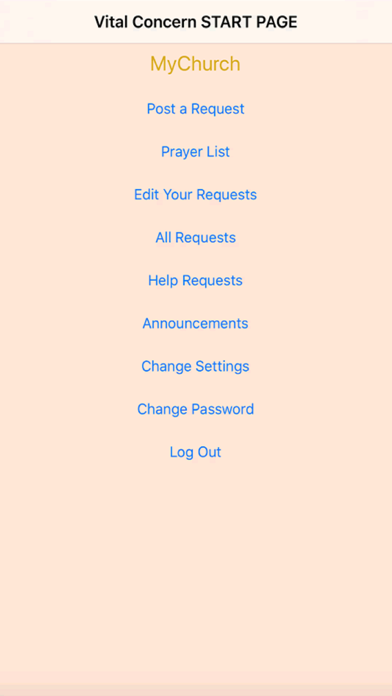 Vital Concern Screenshot