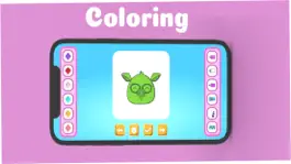 Game screenshot Dolls Doodle Coloring stickers apk