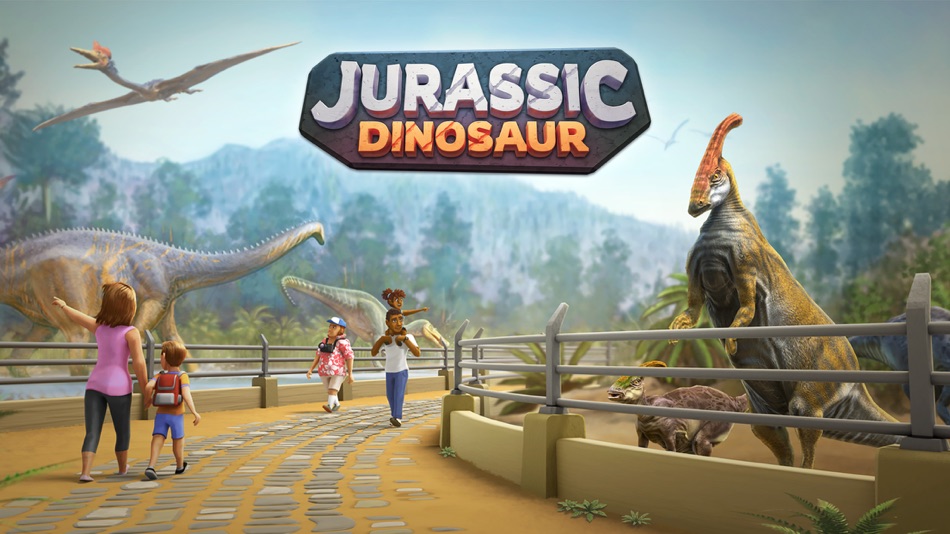#2. Jurassic Dinosaur: Park Game (iOS) 由: Sparkling Society Games B.V.