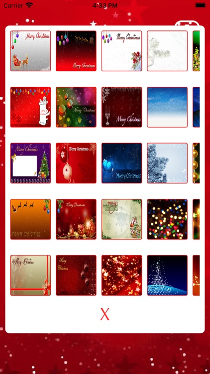 Create Christmas happy cards