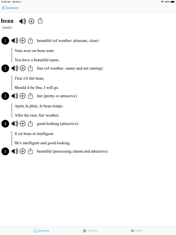 Screenshot #2 for French : A1, A2, B1, B2 exams