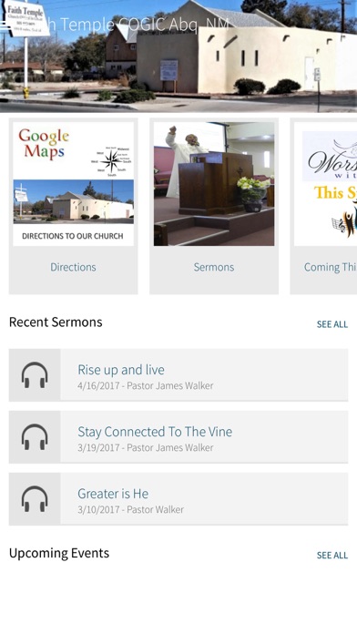 Screenshot #3 pour Faith Temple COGIC Abq, NM
