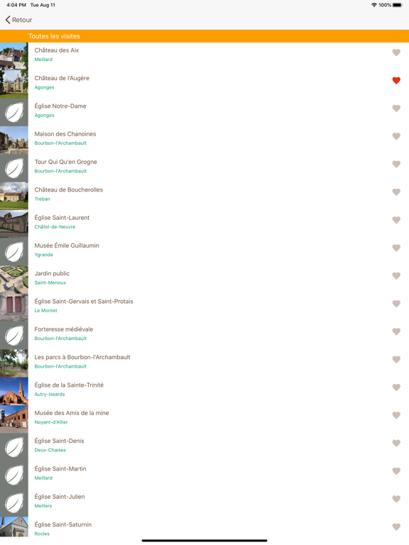 Screenshot #5 pour Bocage Bourbonnais Tourisme