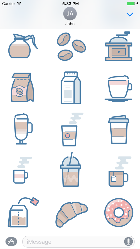 Coffee Snob Stickers - 1.2.1 - (iOS)