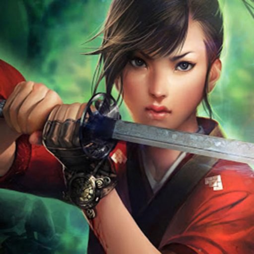 Last Fighter Samurai Girl Game Icon