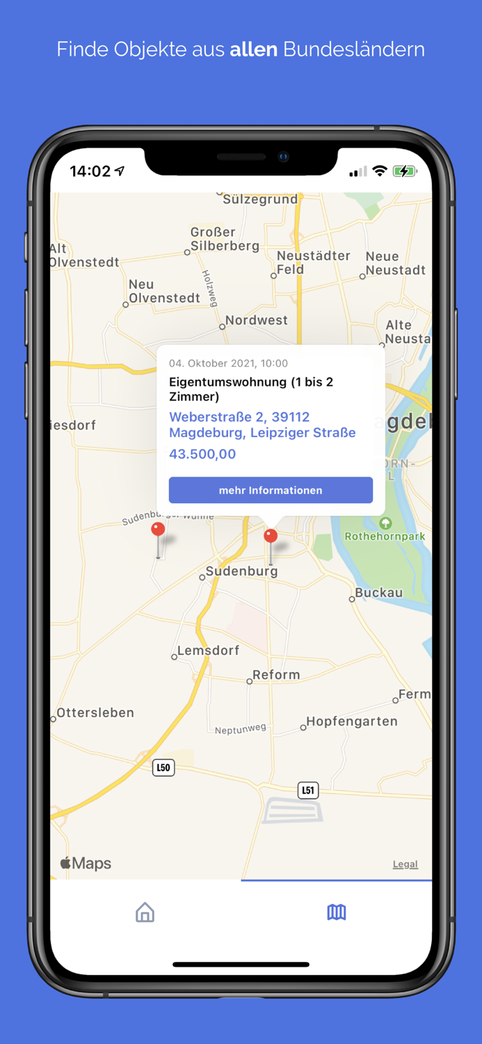 Zwangsversteigerungen zvgsuche