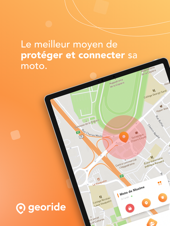 Screenshot #4 pour GeoRide - L’application moto.