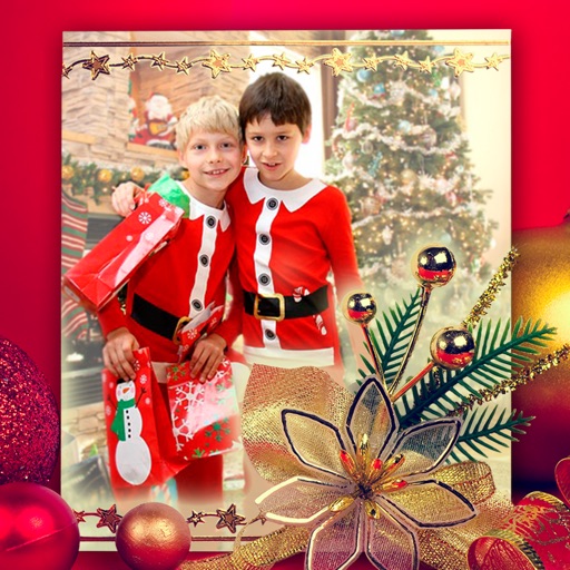 Merry Christmas Photo Greeting icon