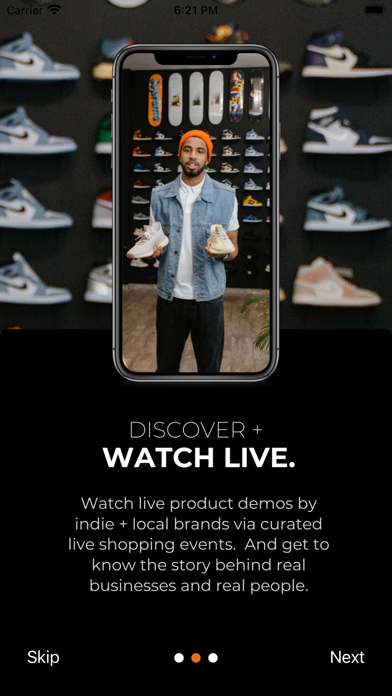 oneKIN - Livestream Shopping Screenshot