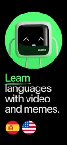 Memo English Language Learning screenshot #1 for iPhone