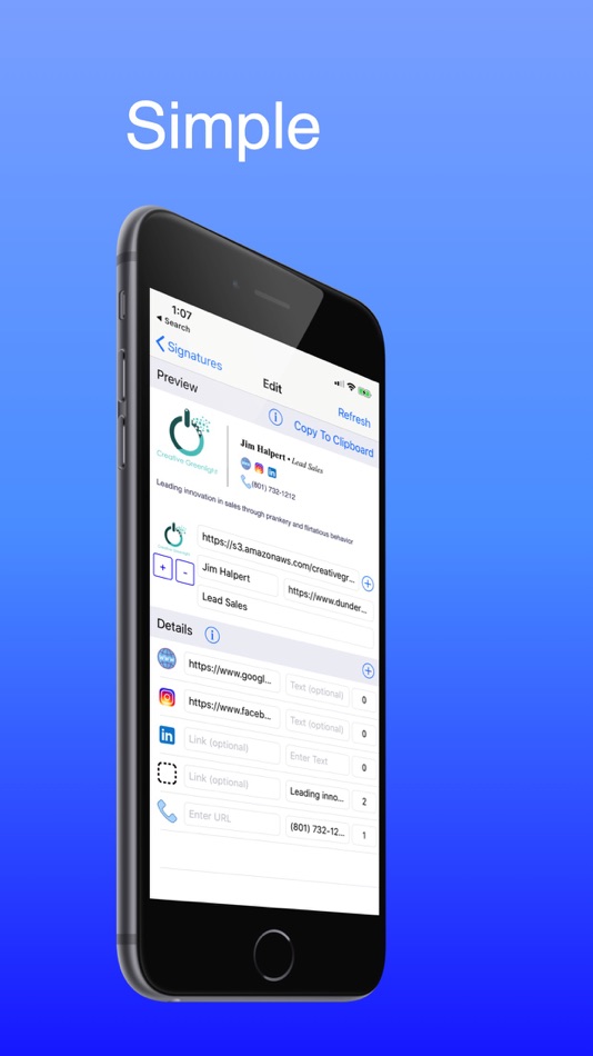 #3. Email Signature Pro (macOS) Podle: Creative Greenlight LLC