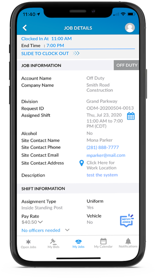 #2. OfficerTRAK (iOS) 由: Off Duty Services, Inc.