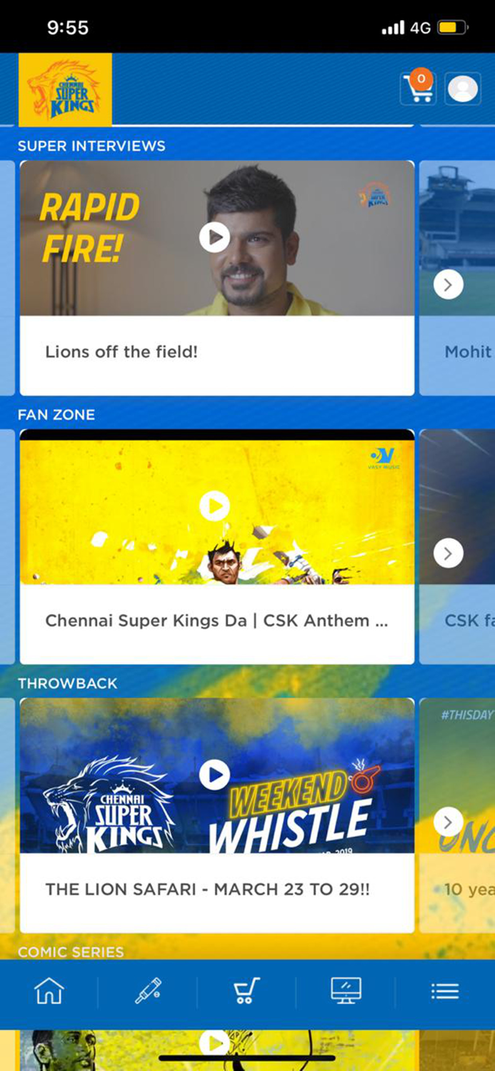 CHENNAI SUPER KINGS.