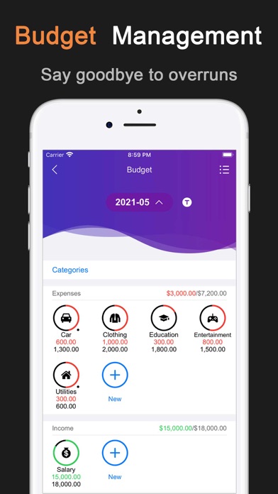 DayCost 2 - Personal Finance Screenshots