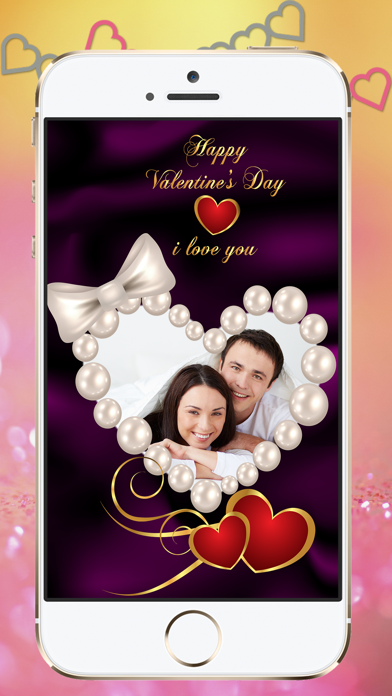 Valentine’s Love Photo Frames Screenshot