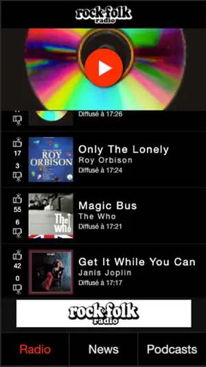 rock&folk radio screenshot 1