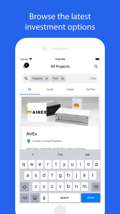 Angel Investment Network Screenshot