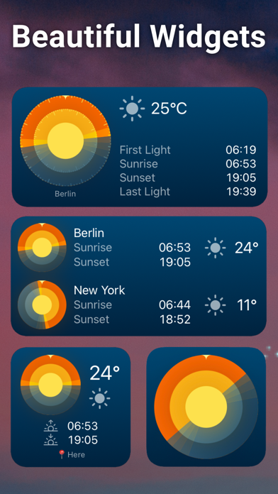 Screenshot #3 pour SolarWatch Sunrise Sunset Time