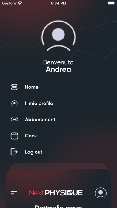 NextPhysique App Screenshot