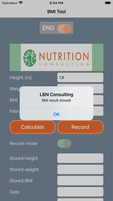 LBN IMC App Screenshot