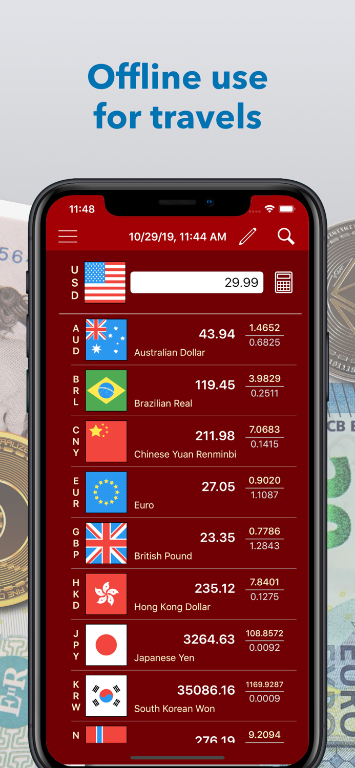 Currency exchange converter