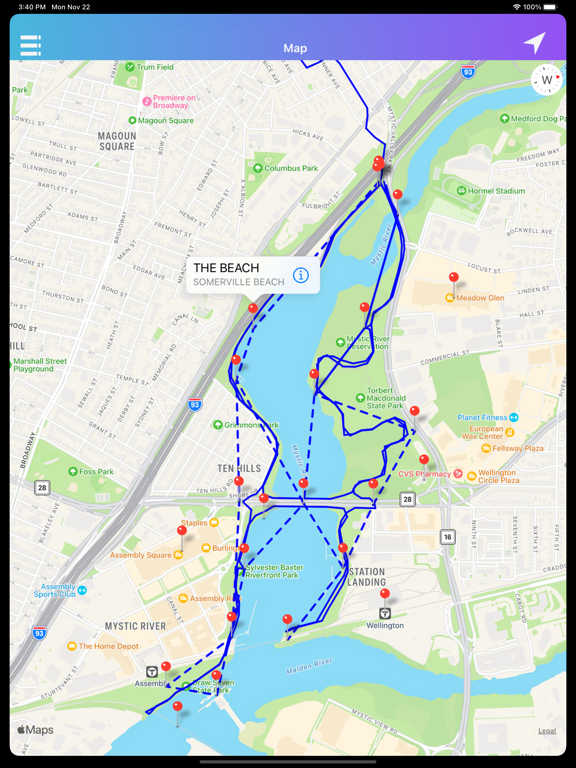 Screenshot #4 pour GPX Viewer-Converter on gpsMap